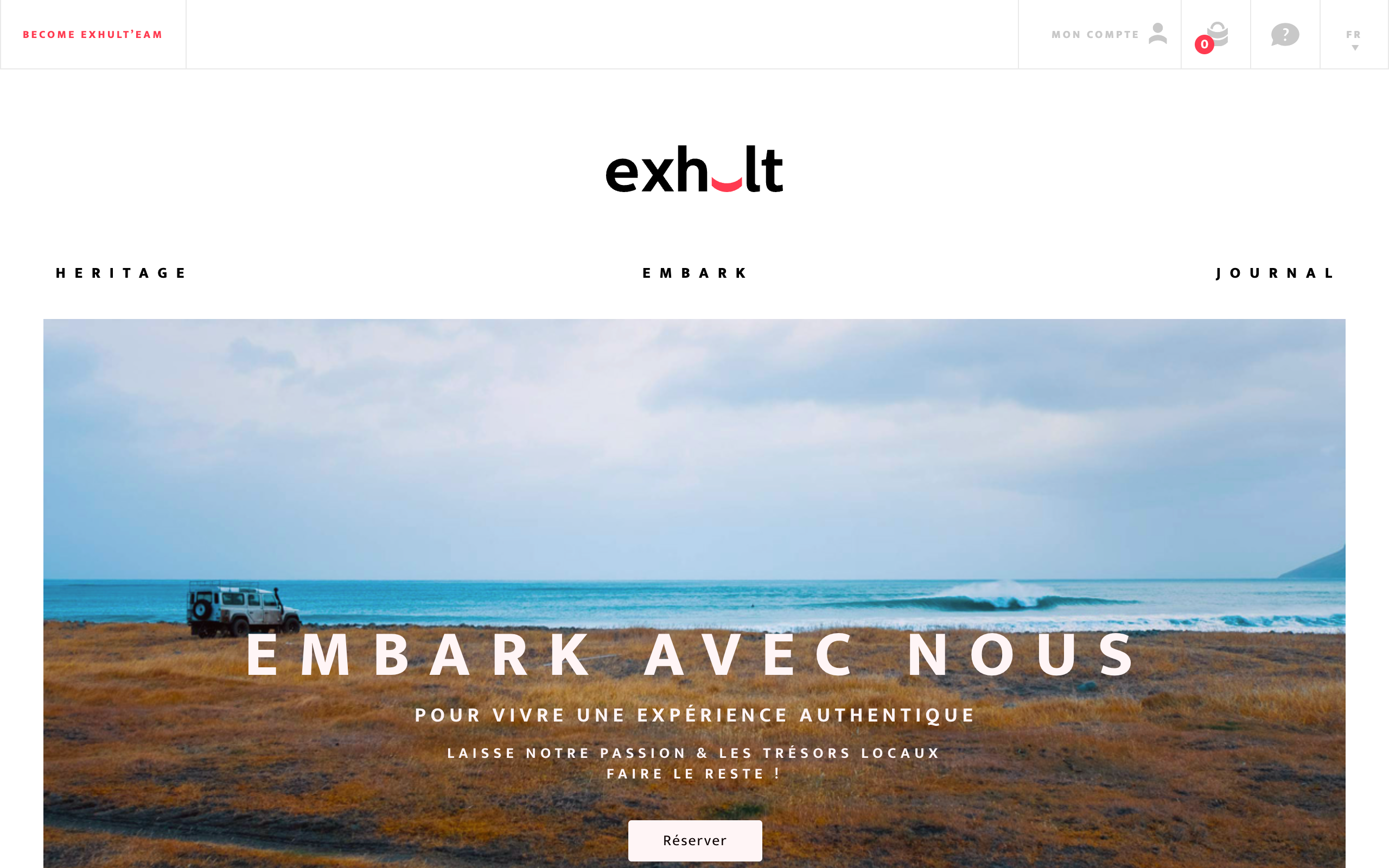 site wordpress exhult