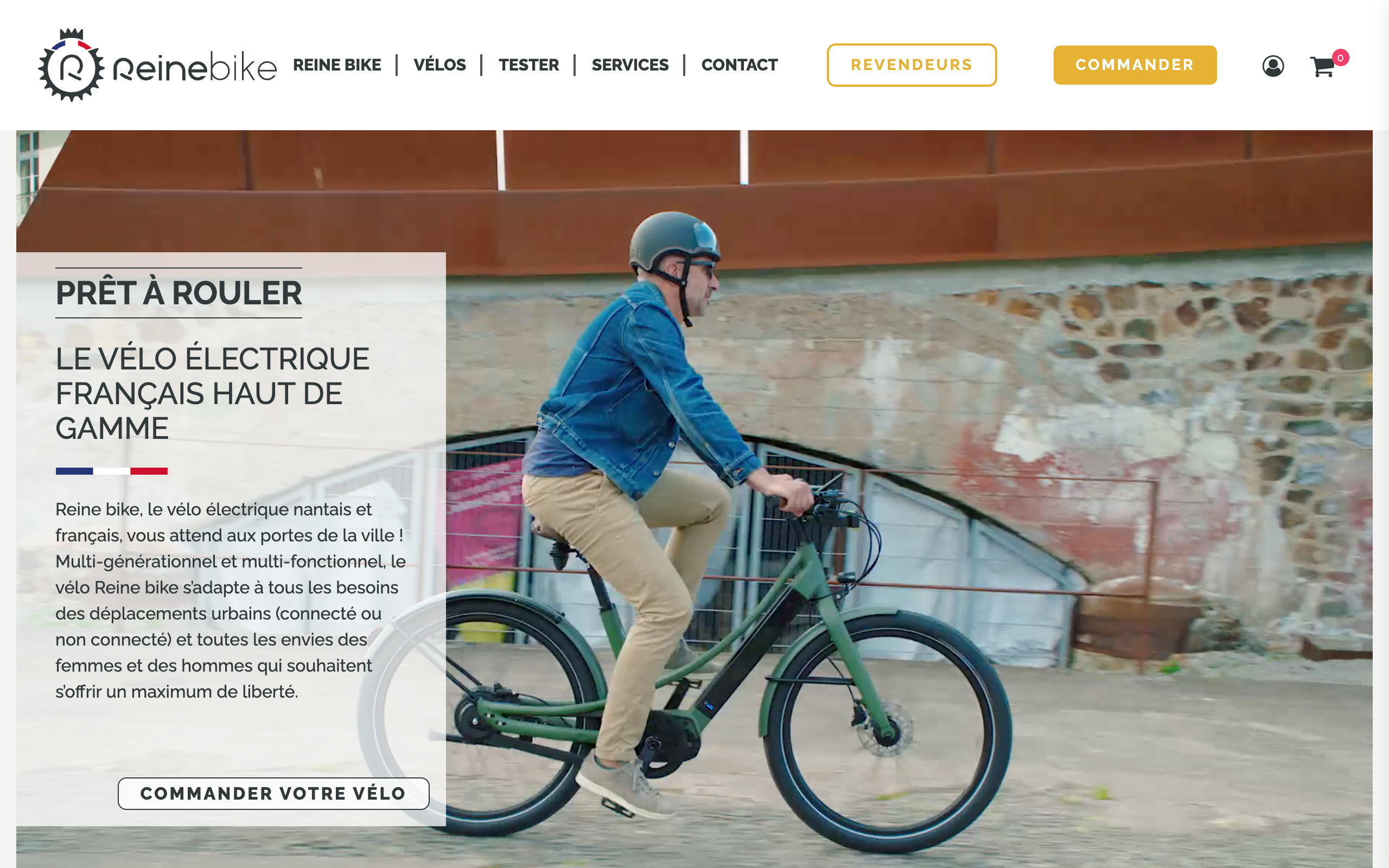 site wordpress reine bike